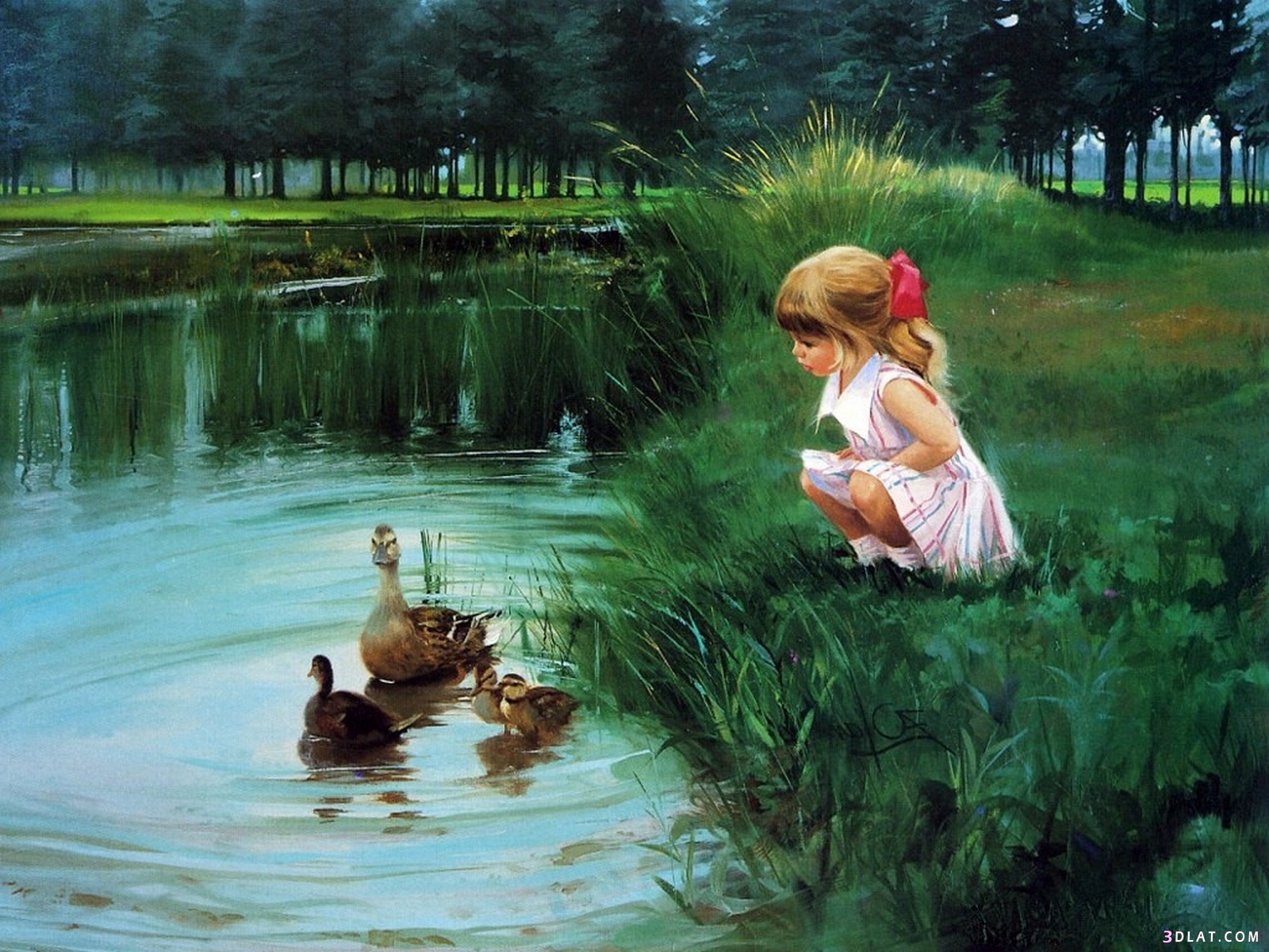 صور أطفال مرسومة بالألوان الزيتية 2025 , أجمل صور لوحات فنيه للأطفال 2025