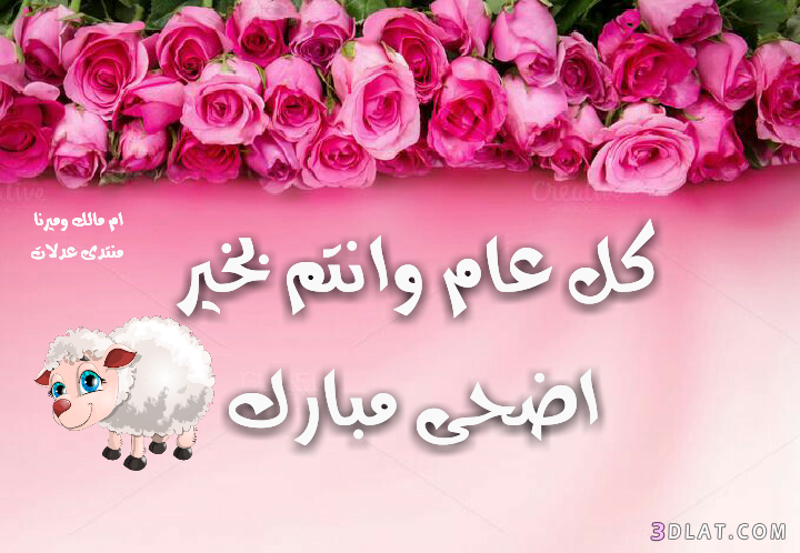 صور تهنئة من تصميمى لعيد الاضحى.كروت تهنئة لعيد الاضحى حصريآلعدلات.اضحى2024