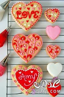 حلويات للحب كيكات رومانسية تورتات لعيد الحب