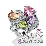 اكسسوارات شيك خواتم روعه خواتم ملونه 2025