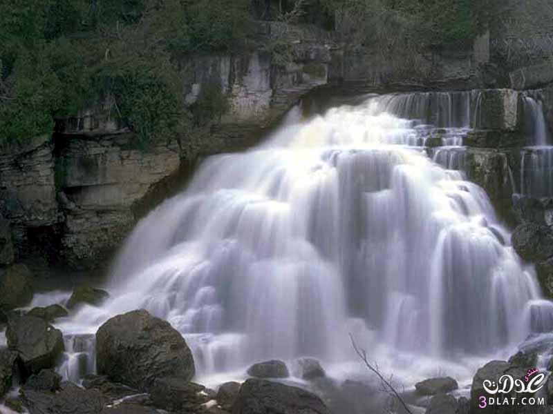 اجمل المناظر الطبيعية الجميلة-صور شلالات حلوة اوي-خلفيات طبيعية روعة