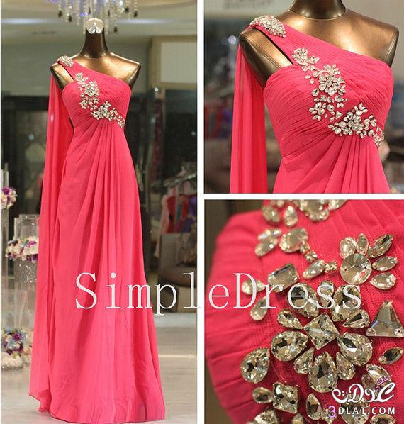 فساتين سهرة ناعمة ورقيقة 2024 ,Simpledress كوكتيل 2024