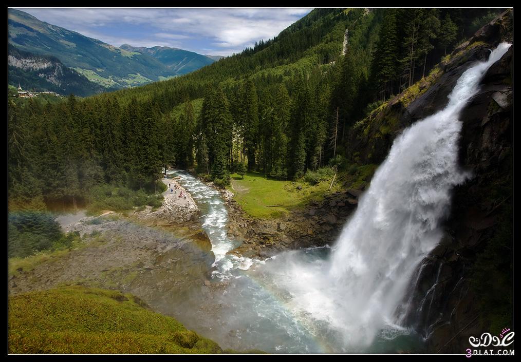 شلالات كريملر Krimmler Waterfalls