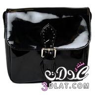 شنط جلدية جديدة 2025,شنط  يد باللون الاسود روعه,2025Black Bags