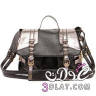 شنط جلدية جديدة 2025,شنط  يد باللون الاسود روعه,2025Black Bags