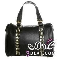 شنط جلدية جديدة 2025,شنط  يد باللون الاسود روعه,2025Black Bags