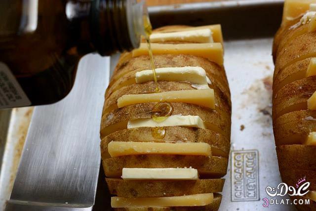بطاطس محشيه خطوه خطوه بالصور طريقة سهلة لعمل بطاطس محشيه بالجبن