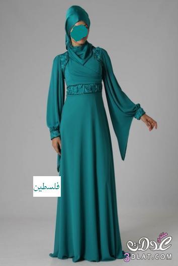 فساتين خطوبة وسهرة للمحجبات 2025 اجمل فساتين للخطوبة والسهرة للمحجبات فساتين 201