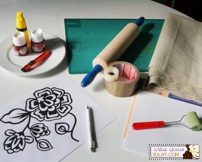 طريقة الرسم الصيني على الحرير