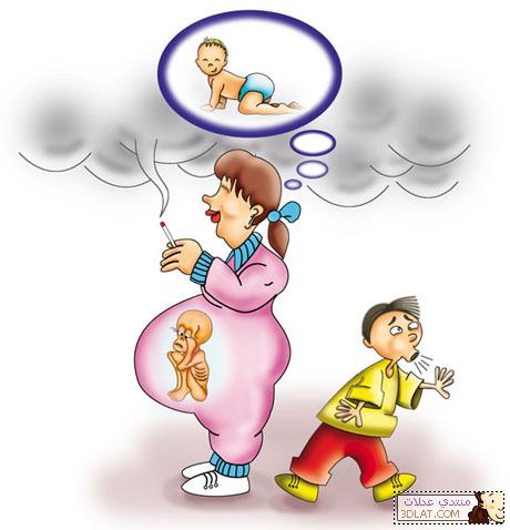 حملة عدلات ضد التدخين عند النساء واثره علي الجنين الطفل البيئة وطرق الاقلاع عنه