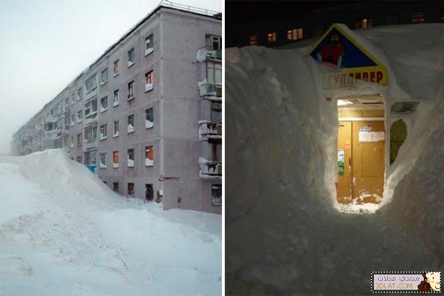 صور للثلوج في روسيا