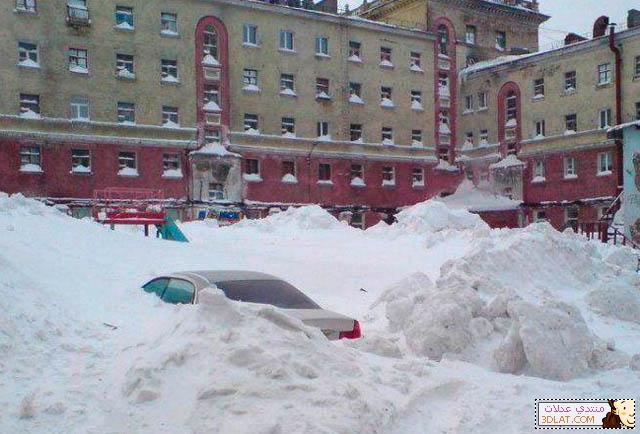 صور للثلوج في روسيا