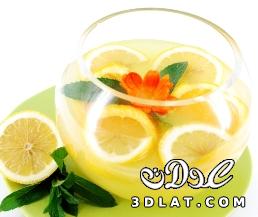 عصير الفراولة بالقرفة والليمون للحمية والانتعاش