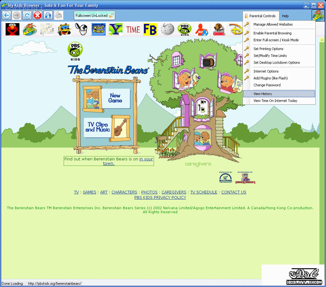 متصفح الاطفال My Kids Browser 2.0.2.0