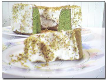 الكيكة الخضراء بمكون سحرى عجيب