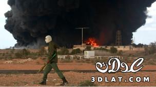 سعر النفط الان يرتفع بدولارين بعد ضرب ليبيا