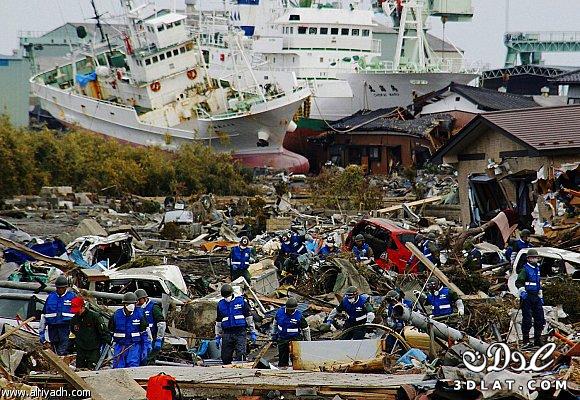 اليابان تتعرض مجددا لزلزال بقوة 7.4 درجات