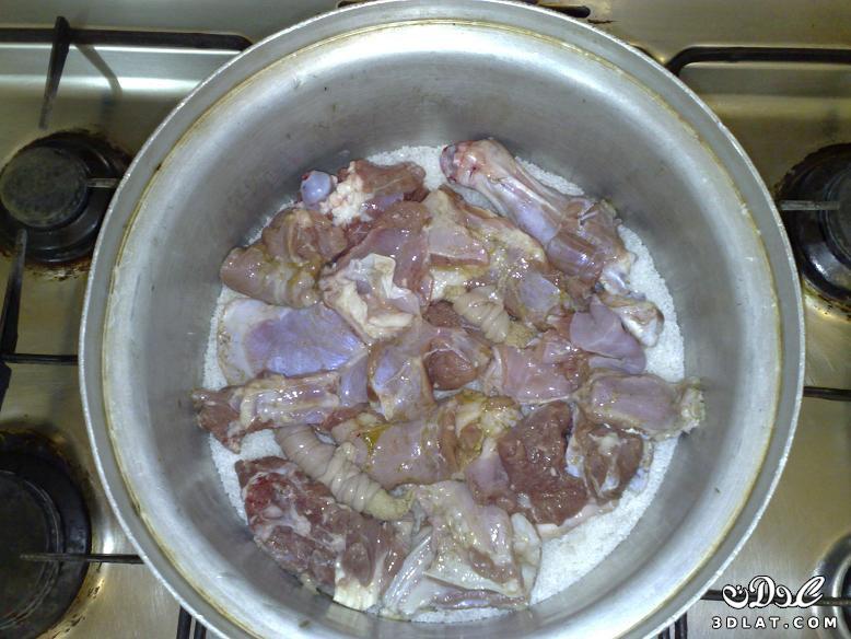 طريقة لعمل اللحم المطهي ( المظبى على الملح) _ (الطريقة الحايلية) بالمنزل