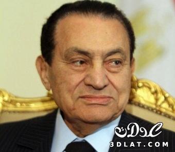 مبارك في المستشفى العسكري قريبا ... قبل نقله الى السجن