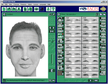 برنامج FacesDemo40E برنامج تركيب الصور الذي تستخدمه الشرطه الاميركيه
