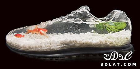 اتفضلو اتفرجو حذاء جديد من "نايك" على شكل حوض سمك