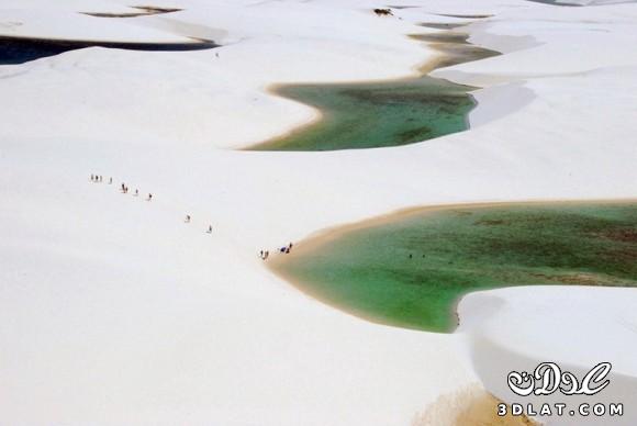 حديقة الرمال البيضاء في البرازيل / حديقه الرمال البيضاء / الرمال البيضاء فى البرازيل