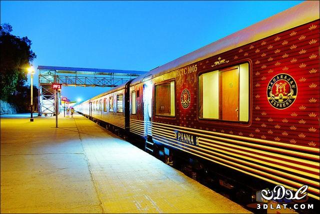 قطار المهراجا الفاخر بالهند