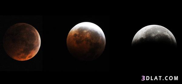 بالصور والفيديو خسوف القمر الكلي من بدايته ديسمبر 2024 Lunar Eclipse