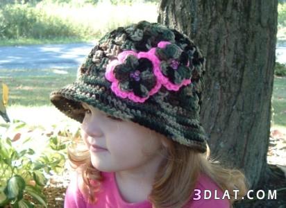 اجمل قبعات الكروشيه لابنتك
