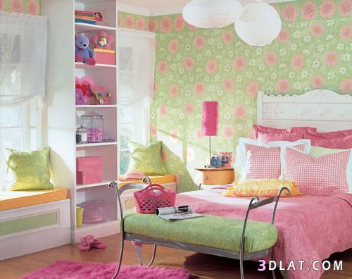 غرف بنات بالوان راائعه