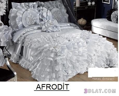 اجمل مفارش السرير للعرائس في العالم