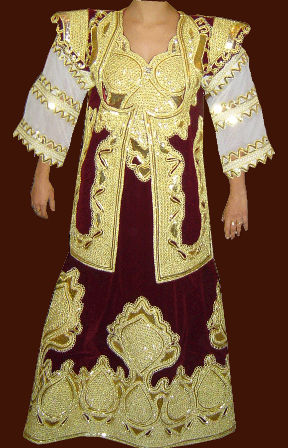 رد: ملابس تقليدية جزائرية