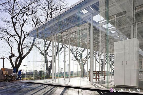 معهد كاناجاوا في اليابان: بناء مبني بالكامل من الزجاج!