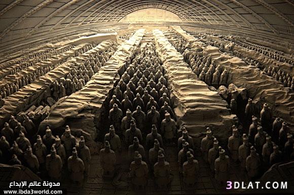 أسطورة جيش التيراكوتا الصيني: جيش مصنوع من الطين!!