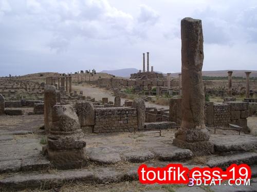 المدينة الاثرية الرومانية تيمقاد بباتنة ..الجزائر