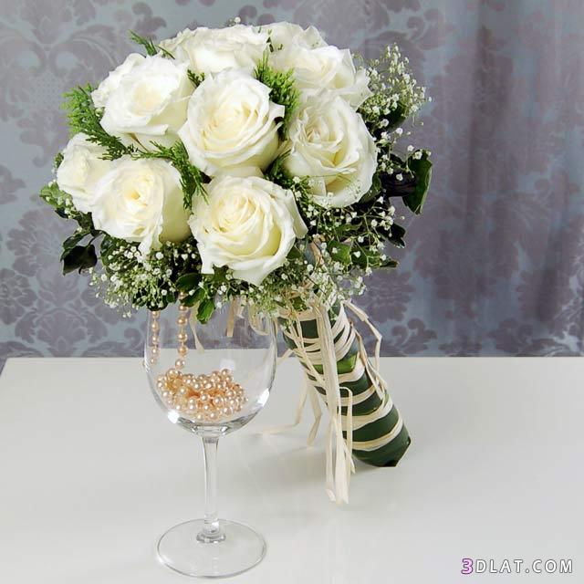 اجمل باقات الورود للعروسه