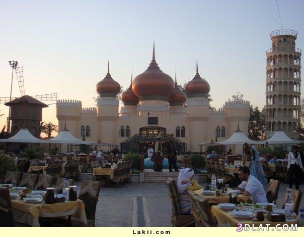 تصميم العمراني لمطعم ألف ليلة بسوريا