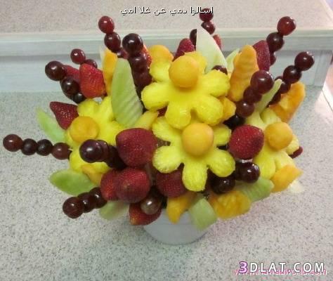 طرق مبتكرة لتزيين الفاكهة