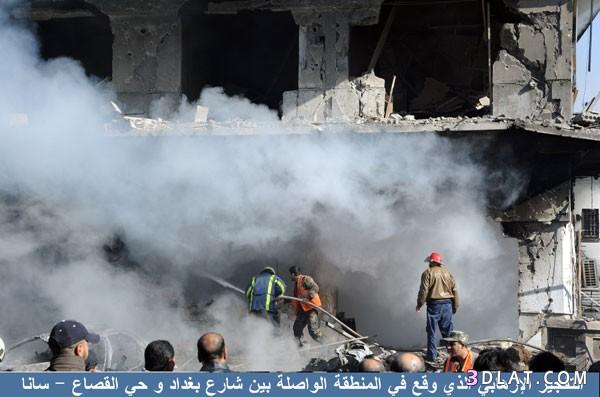 تفجيران إرهابيان يستهدفان دمشق واستشهاد عدد من المدنيين وعناصر حفظ الن