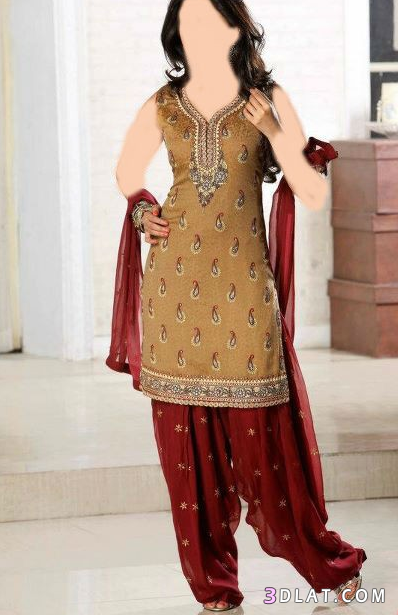 الفستان الهندي واناقته