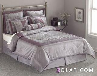 مفارش سرير بالوان هادئه