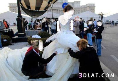 أطول فستان زفافِِِِ^^^ِِِِ