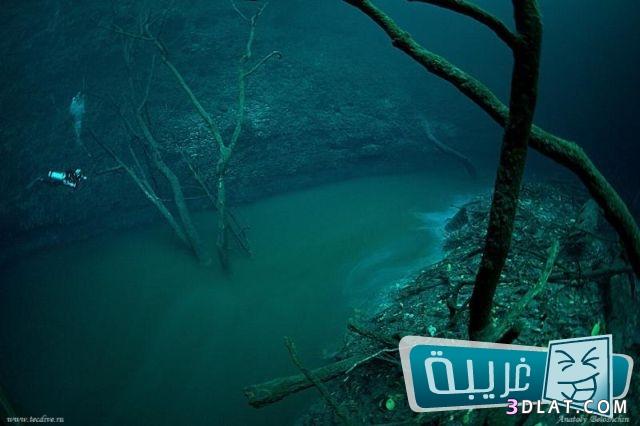 اكتشاف نهر تحت سطح المياه فى المكسيك