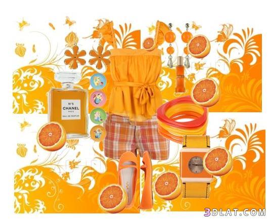 تألقي مع اللون البــ Orange ـرتقآلي ..!
