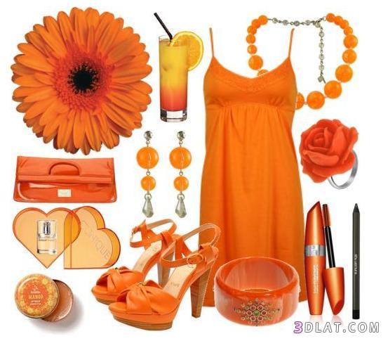 تألقي مع اللون البــ Orange ـرتقآلي ..!