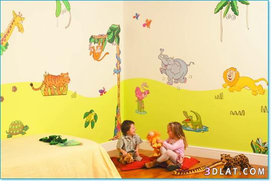 ورق حائط لغرف الاطفال