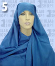 بعض طرق لف الحجاب بالصور طرق متعددة للف الحجاب