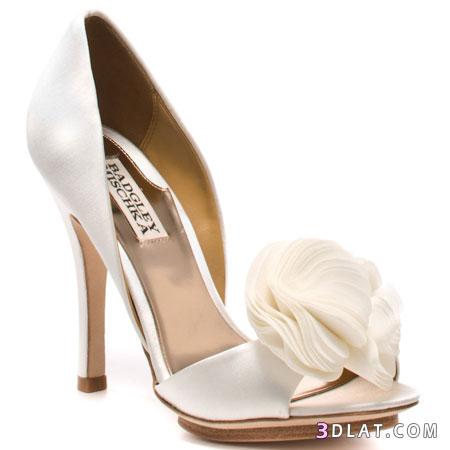 اجمل احذية للعروس- أحذية العروس 2024 ماركة بادجلي ميشكا