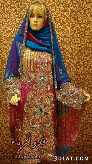جلابيات عمانيه مطرزه - لبس عمانى مطرز - اللباس العمانى المطرز