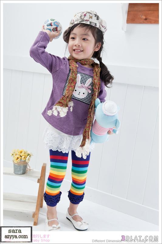 ملابس للاطفال -أزياء اطفال منوعه تشكيله من ملابس الاطفال